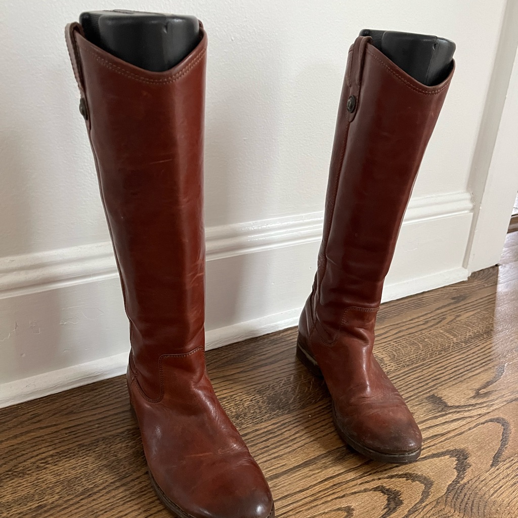 Frye Leather Knee High Womens Boots